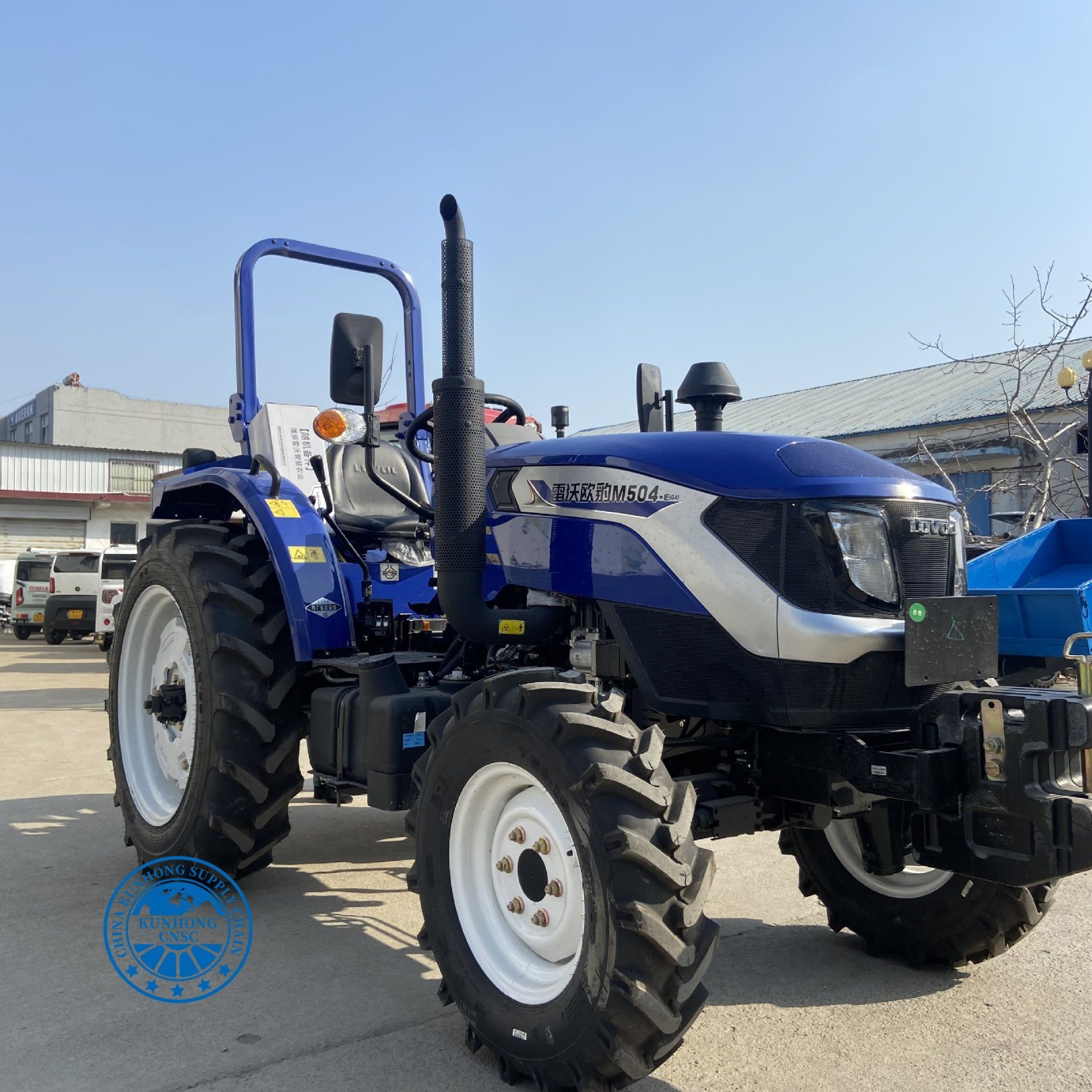 Agricultural Greenhouse Wheel Tractor 40HP50HP Rice Field Mountain Four Wheel Tractor