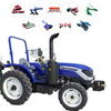 Mini Tractor Garden Tractor with Front Loader Crawler