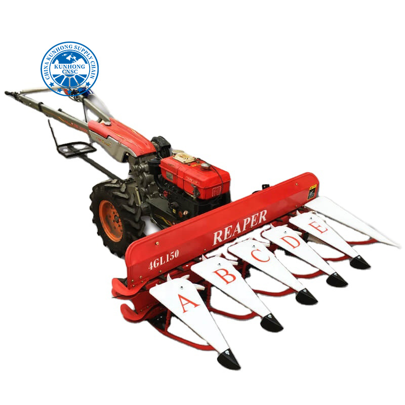 High Efficiency CE Certification Small Combine Harvester Price Grass Reaper Harvester