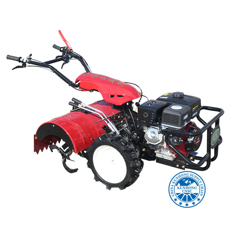 Tractor Pto Single Plow Mini Power Tiller Motor Hoe Gasoline Tillage Machine