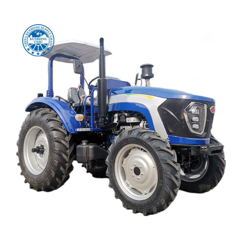 Agricultural 4 Wheel Trator Small Mini 4X4 Compact Tractor