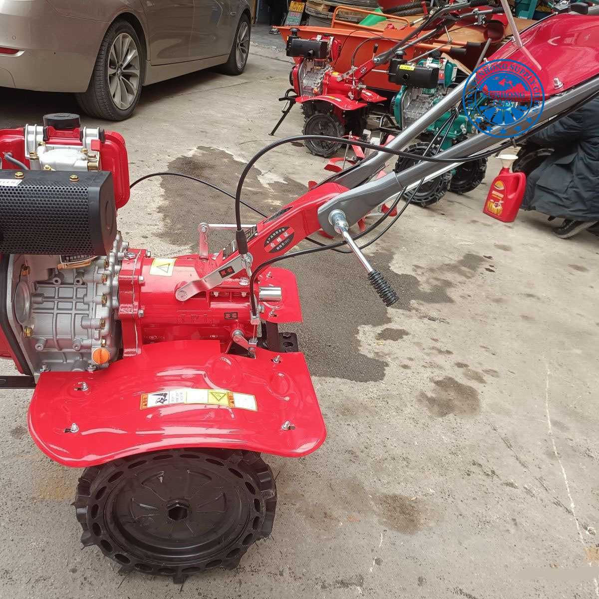 Tractor Pto Mini Power Tillers with Gasoline Engine 7HP Sg610g