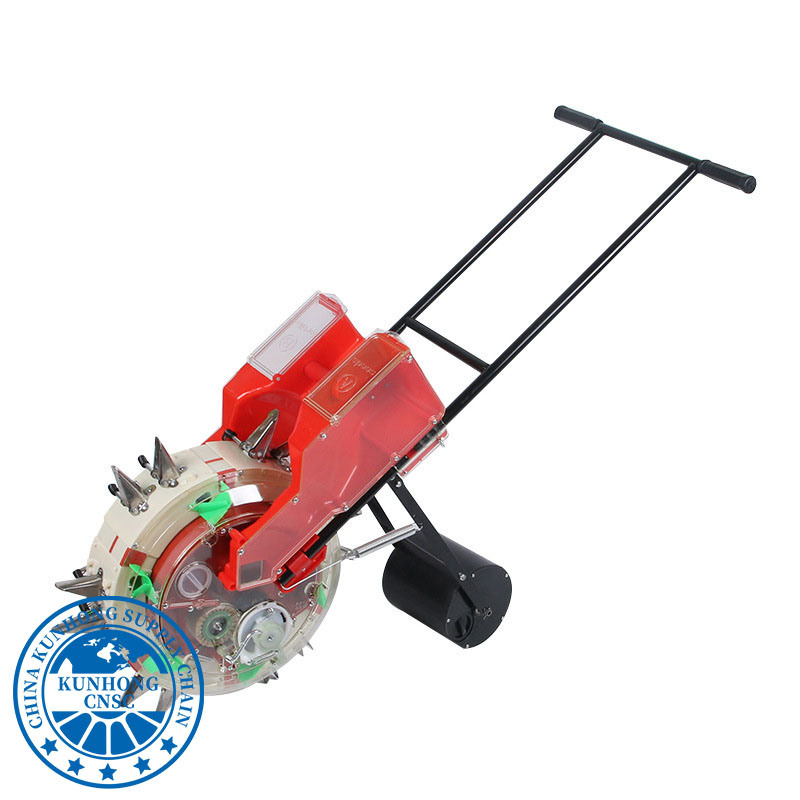 Small Adjustable Grass Corn Machine Manual Wheat No Till Agriculture Tomato Seeder