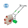 Garlic Sunflower Hand Push Small Tomato Rice Planting Machine No Till Drill Seeder Farm