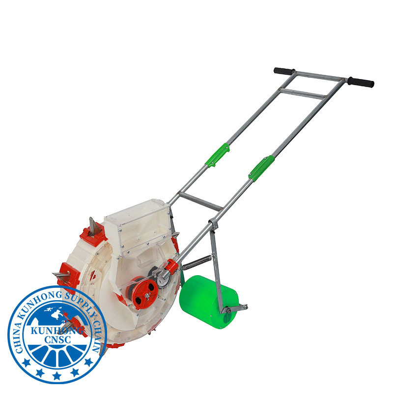 Planting-Fertilizing-Machine Manual Push Rotary Drum Small Seeds Corn Farm Fertilizer Seeders