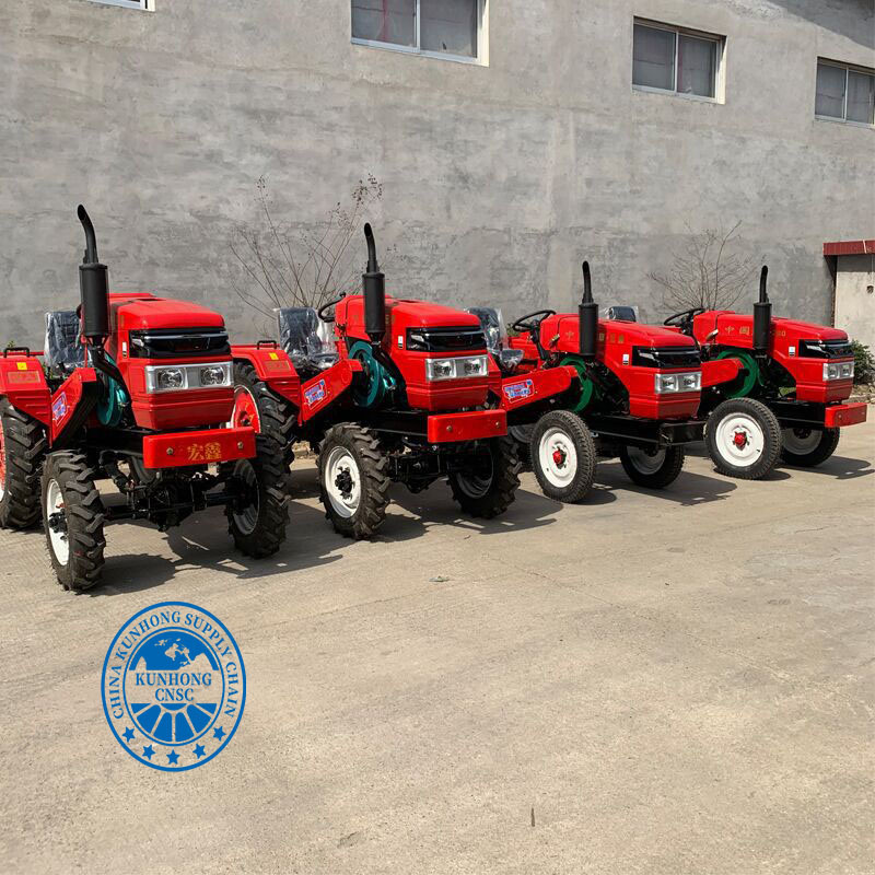 Newest Multifunctional 30 40 50 60HP 4X4 Mini Farm Tractor with Best Price