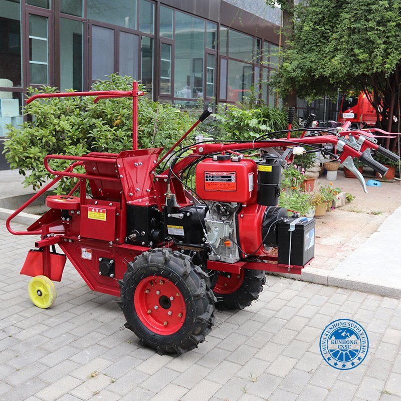 Efficiency Low Loss Rate Diesel Engine Mini Corn Harvester