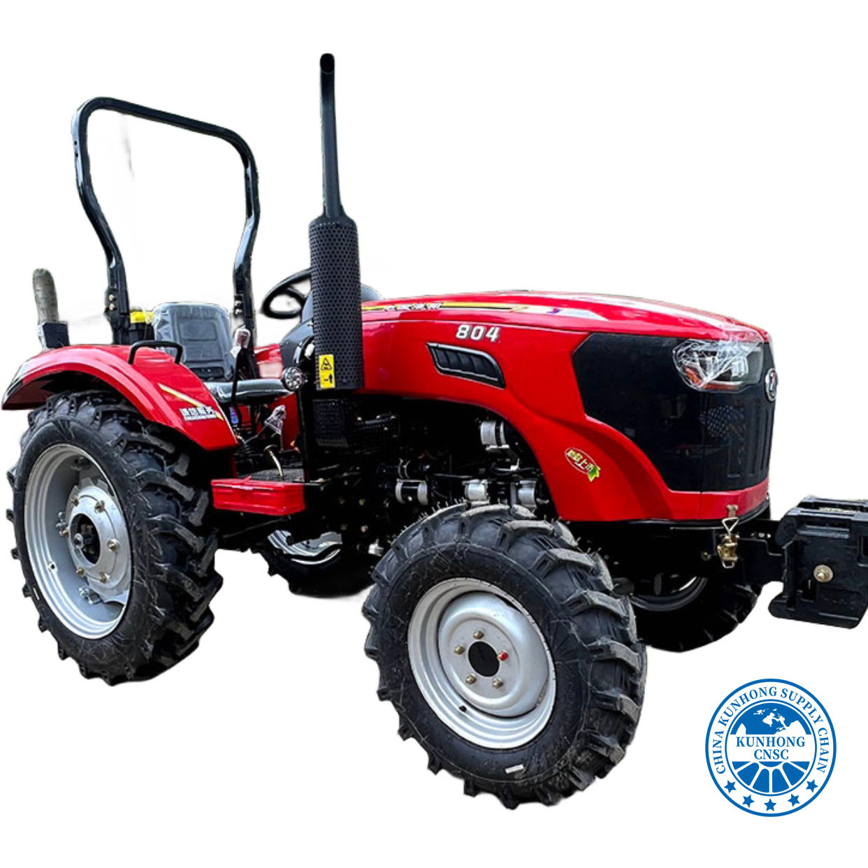 Agricultural Machinery Four-Wheel Drive Used in Farm Orchards Mini Tractor