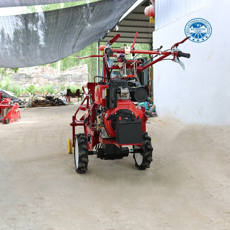 Factory Directly Supply Mini Hand Push Self-Propelled Maize Harvester