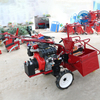 Hand Push Household Single-Row Corn Harvester Directly Connected Multi-Functional Straw Crushing