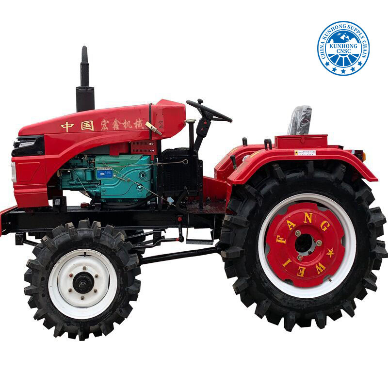 Tractors Mini 4X4 25HP 4WD China High Quality Agricultural Farm Tractor