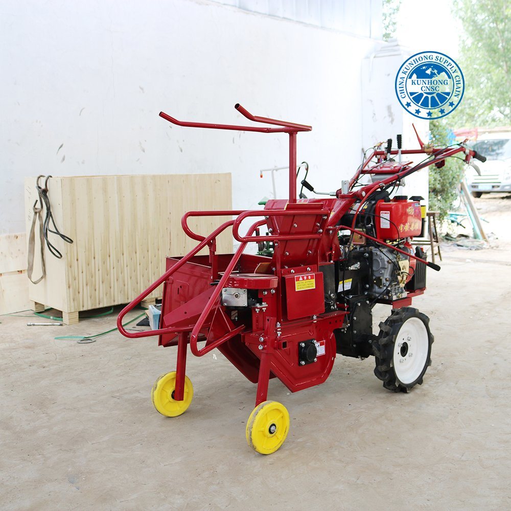 Corn Combine Walking Tractor Mounted Harvester for Corn