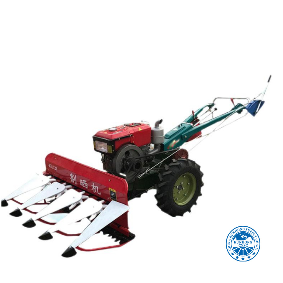 Wheat Paddy Cutter Reaper Mini Combine Harvester Machine