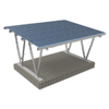 Hot Dipped Stainless Steel Metal Roof Photovoltaic Bracket Solar Installation Top Hanging Bolts