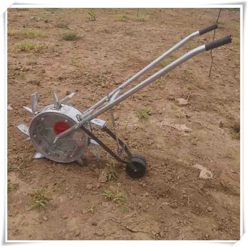 Peanut Fertilizer Machine Hand Push Corn Machines No Till Drill Home Use Arugula Seeder Seeding