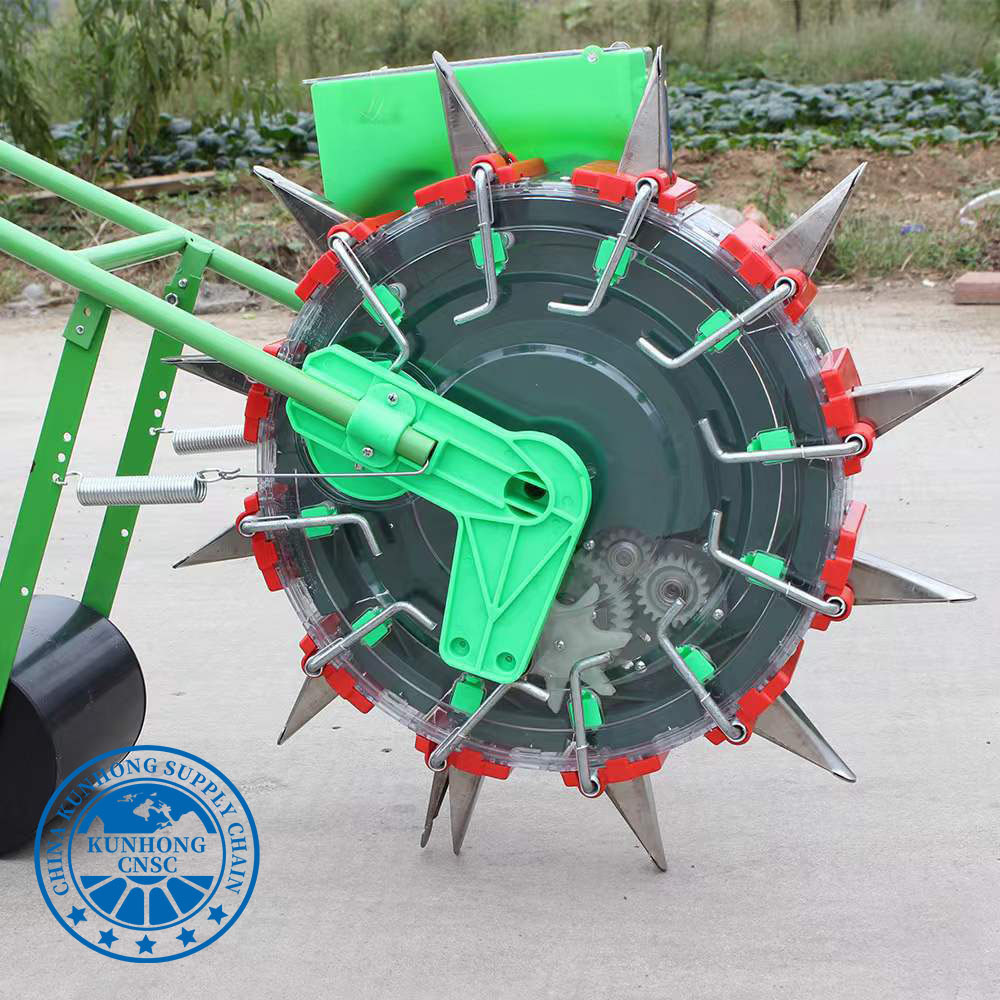 Hand Push Manual Maize Seeder Corn Planter Multi Row Corn Seeder