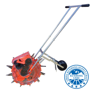 Hand Push Agricultural Seed Planter Seeder