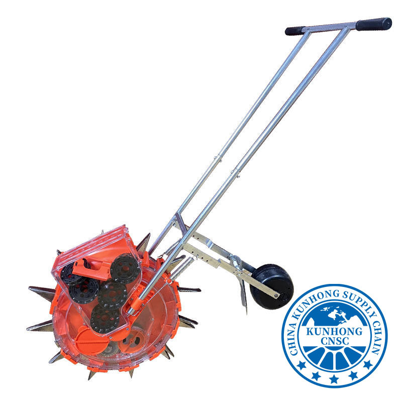 Hand Push Agricultural Seed Planter Seeder