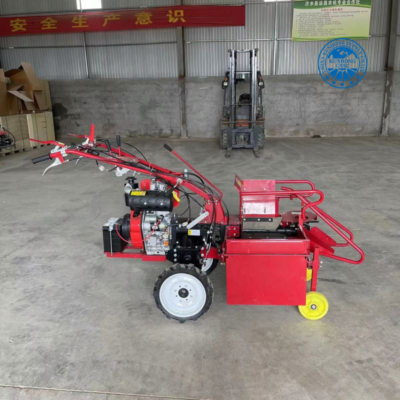 High Efficiency Walking Tractor Corn Harvester Machine