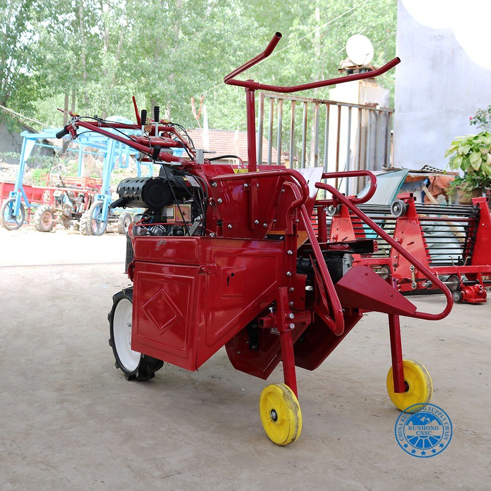 Flexible Operation Combine Harvester Corn Single Row Maize Harvesting Machine