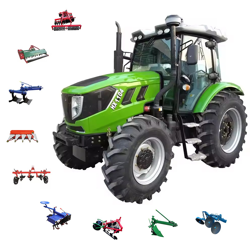 Mini Tractor Garden Tractor with Front Loader Crawler