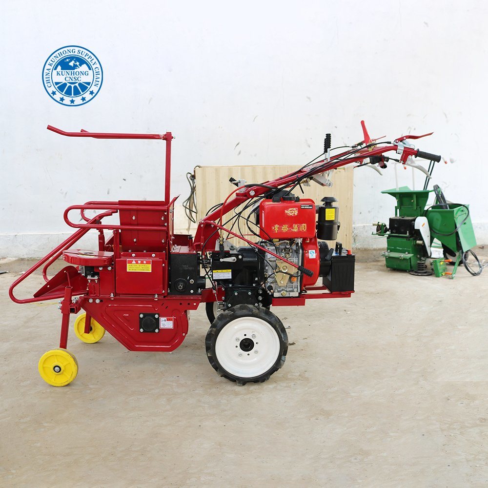 Harvesting-Machine Hand Push Automatic Household Single-Row Corn Harvester