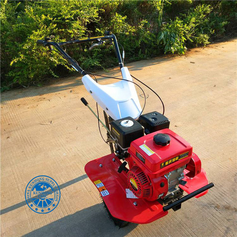 Power Tiller, 7HP Gasoline Mini Tiller Farm Machine