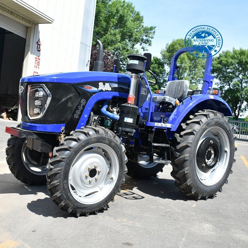 Mini Garden Tractor with Front Loader Crawler/Wheel Tractor High Efficiency