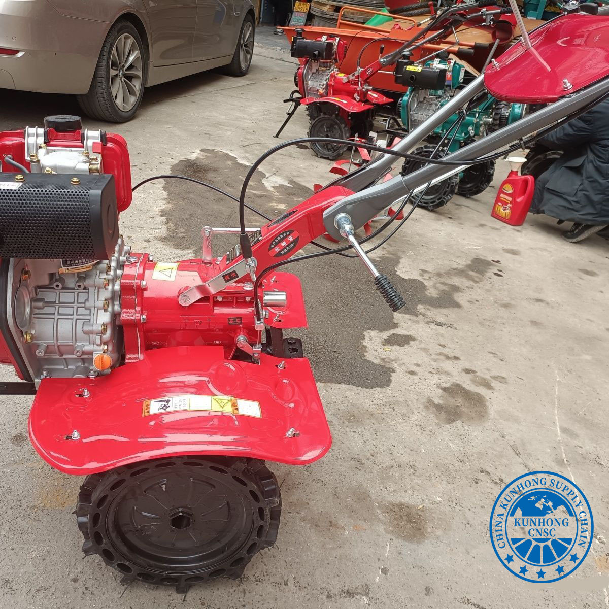 Mini Cultivators Gear Rotary Type 7HP Farm Tiller Machine Supplier