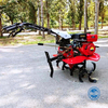 Gasoline Diesel Engine Mini Self Propelled Power Tiller Tractor with Plough