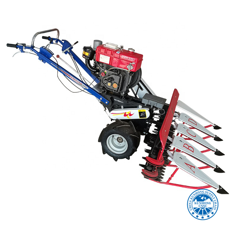 Agricultural-Machinery Mini Harvester Reaper Machine 4gl-120A Paddy Reaper