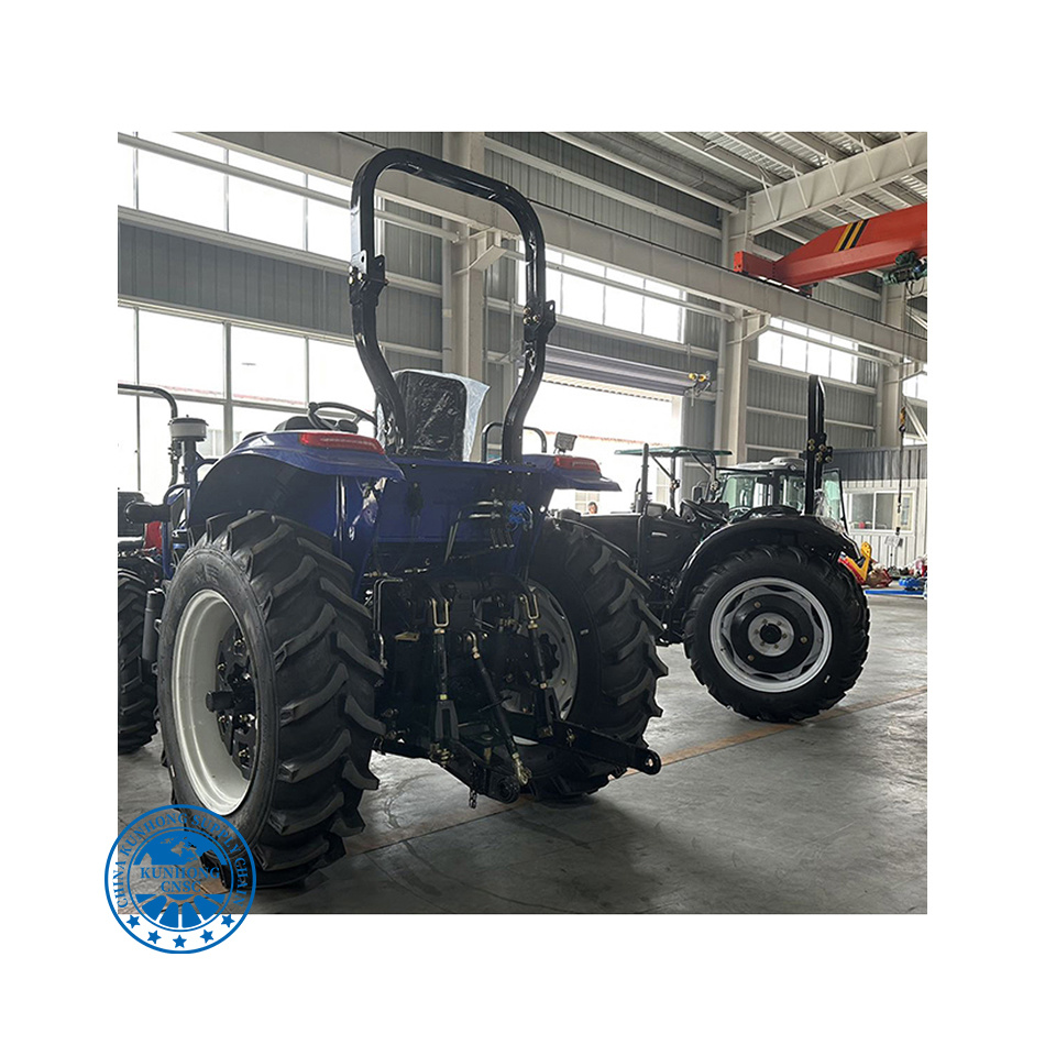 China Agricultural Machine Equipment 4 Cylinder Engine Compact Tractor 35HP 4WD Tractors