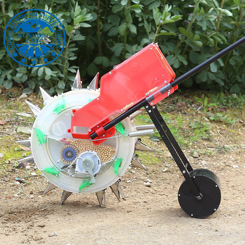 Artificial Manual Agricultural Machinery Farm Fertilizer Planting Rice Soybean Corn Seeder