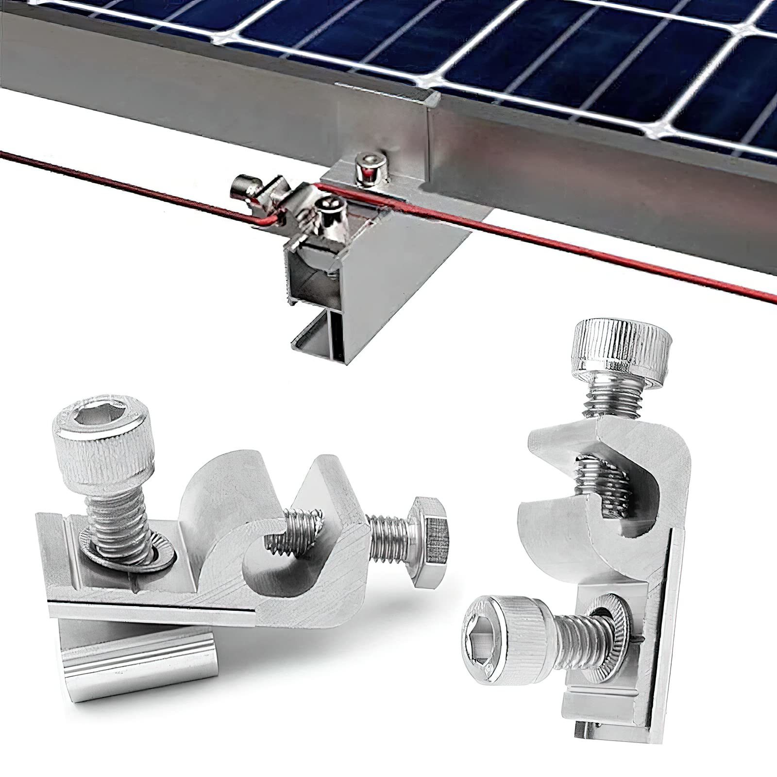 Wholesale Solar Related Products Solar Tile Roof Hook Photovoltaic Installation Hooks Solar Mounting Brackets