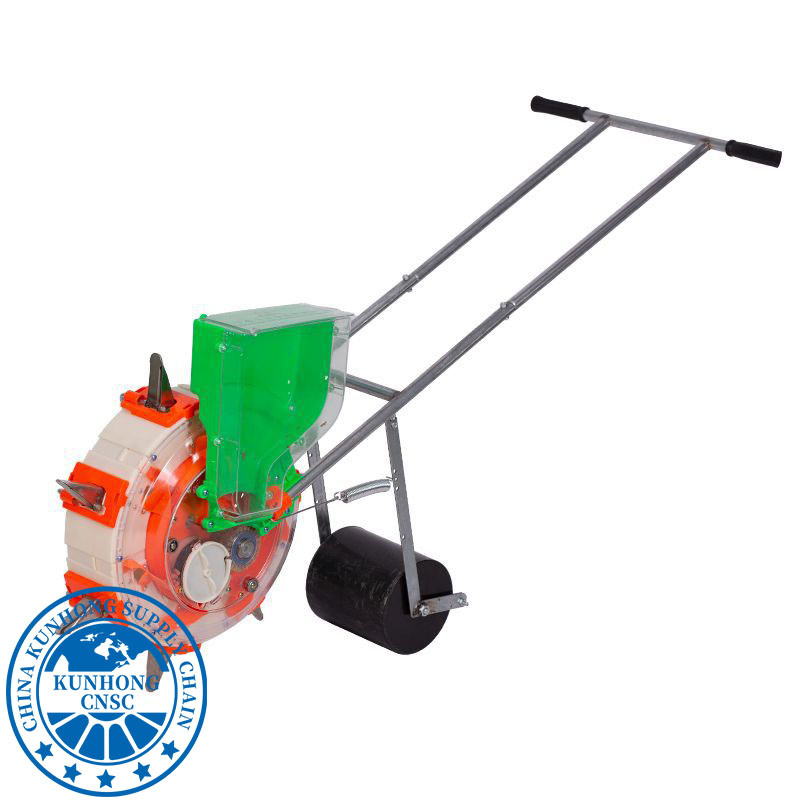 Wheelbarrow Hand Push Walking Type Seeder