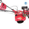 Small Farm Portable Weeding Machine Manual Hand Mini Power Tiller Cultivator