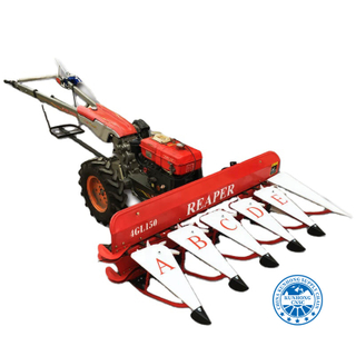 Rice Wheat Combine Harvester Tractor Reaper for Rice and Soybean Mini Harvester