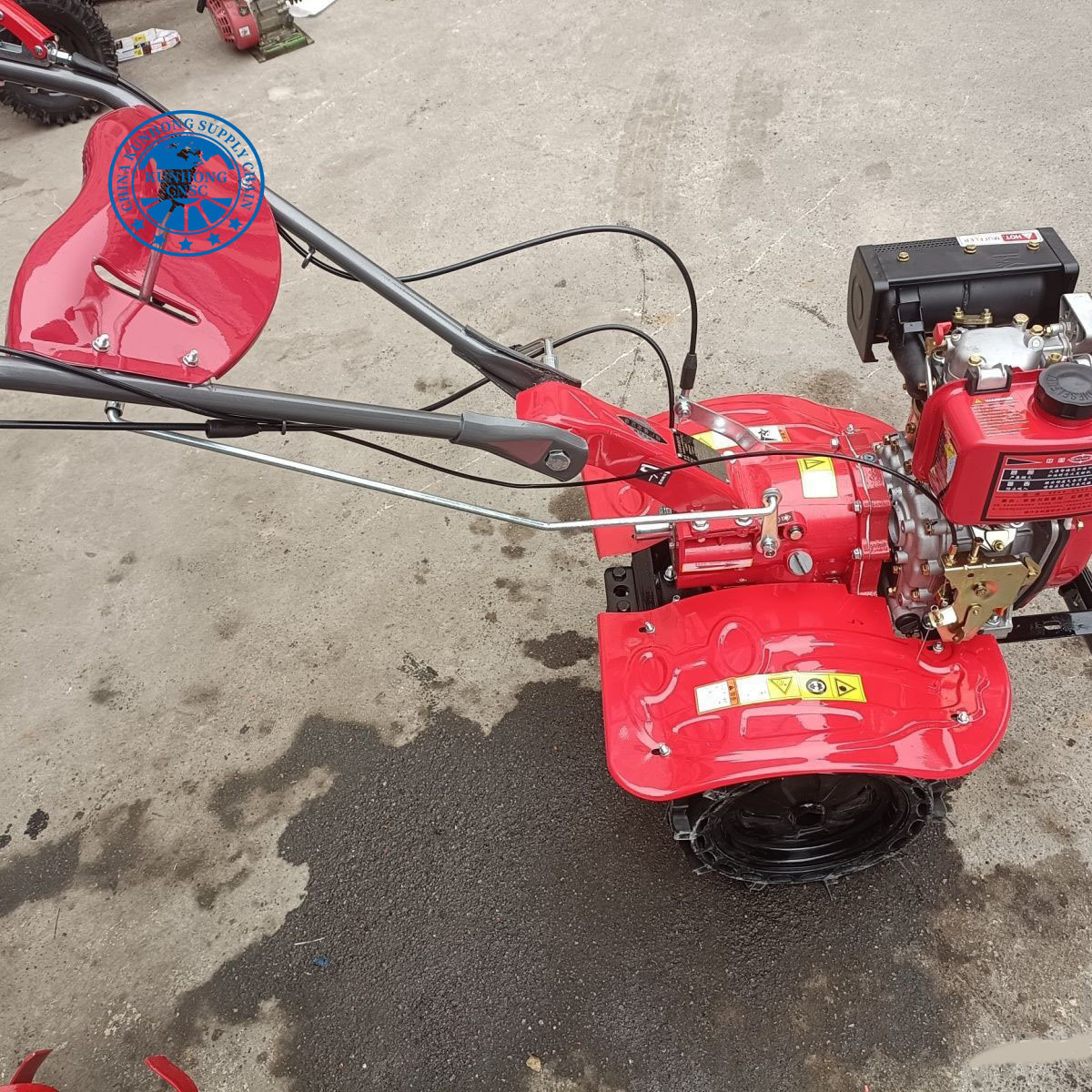 Trustworthy 6 HP Diesel Tiller with OEM Service