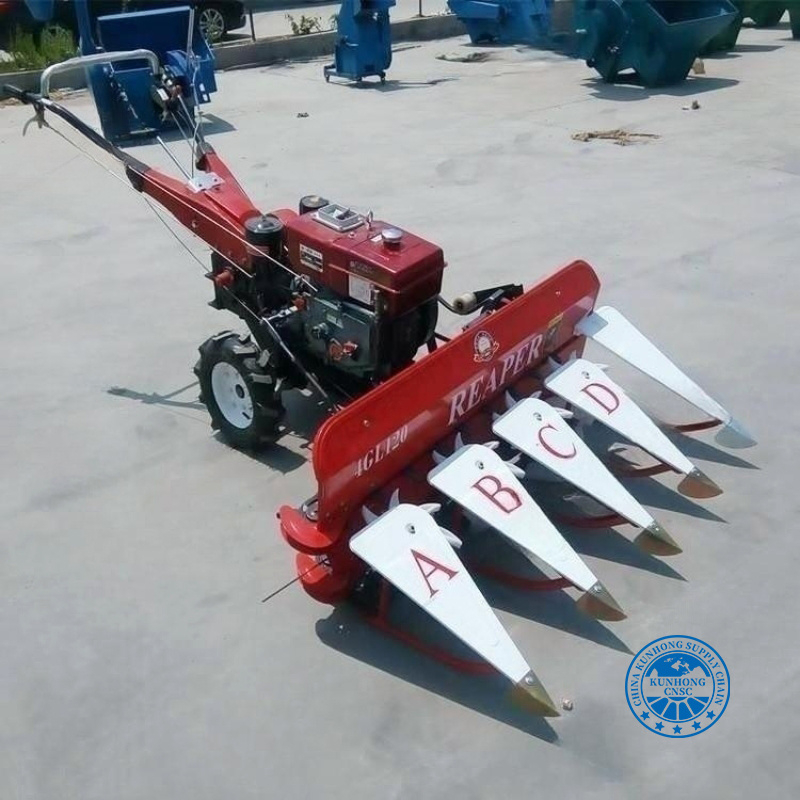 Micro-Cultivator with Mini Cutting Table to Harvester Wheat and Rice