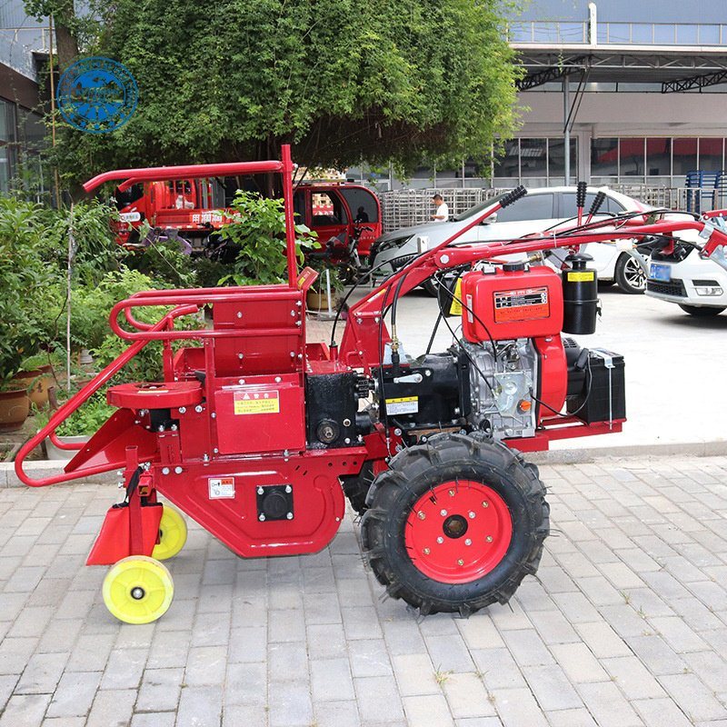 High Quality Mini Walking Tractor Mini Corn Harvester/Maize Harvesting Machine in China