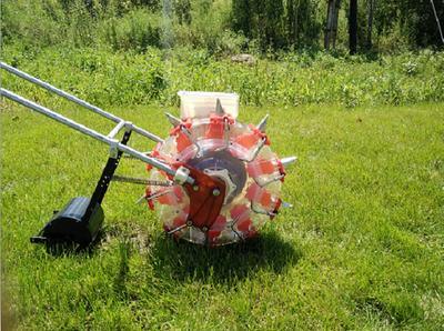 Hand Corn Seed Machine Rice Paddy Vegetable Planter Seeder