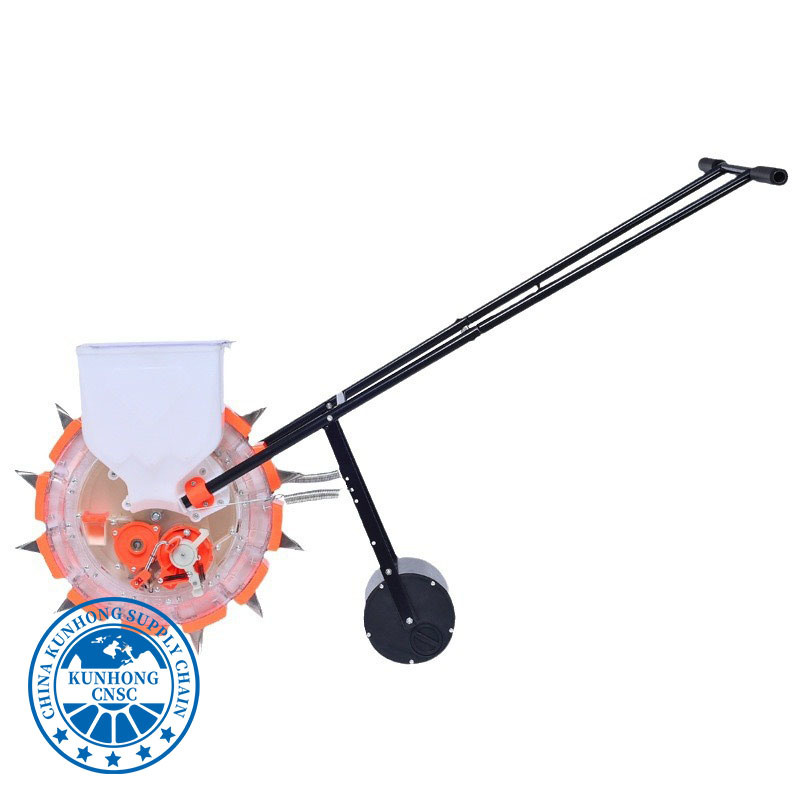 Hand Push Seeder Manual Maize Seed Planter Bean Peanut Plastic Planter