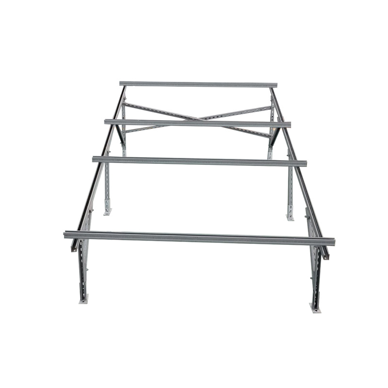 Large Scale Commercial Aluminum Ground Mounting Bracket Racking Structure System