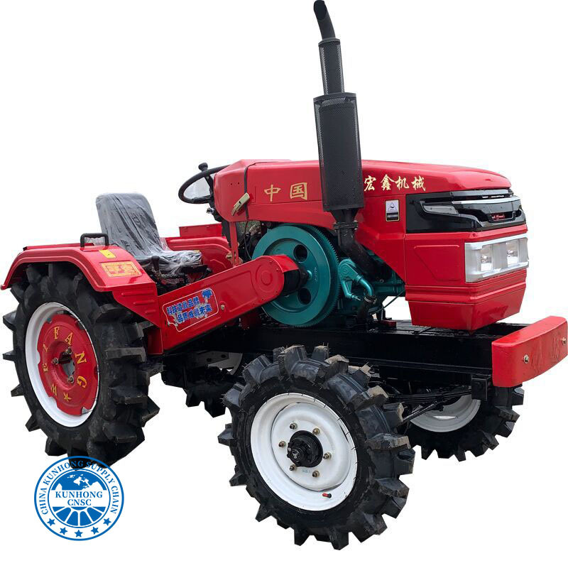 Agricultural Tractors with Front End Loader and Backhoe Tractor From China