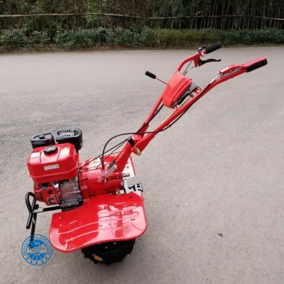 Mini Power Tiller 7HP Gasoline Farm Cultivator 212cc High Quality Tiller