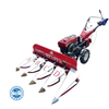 Agriculture Small Self Propelled Rice Wheat Reaper Harvester Machine with Walk Behind