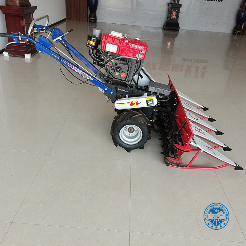 China Supplier Selling Cheap Mini Portable Rice Wheat Harvester