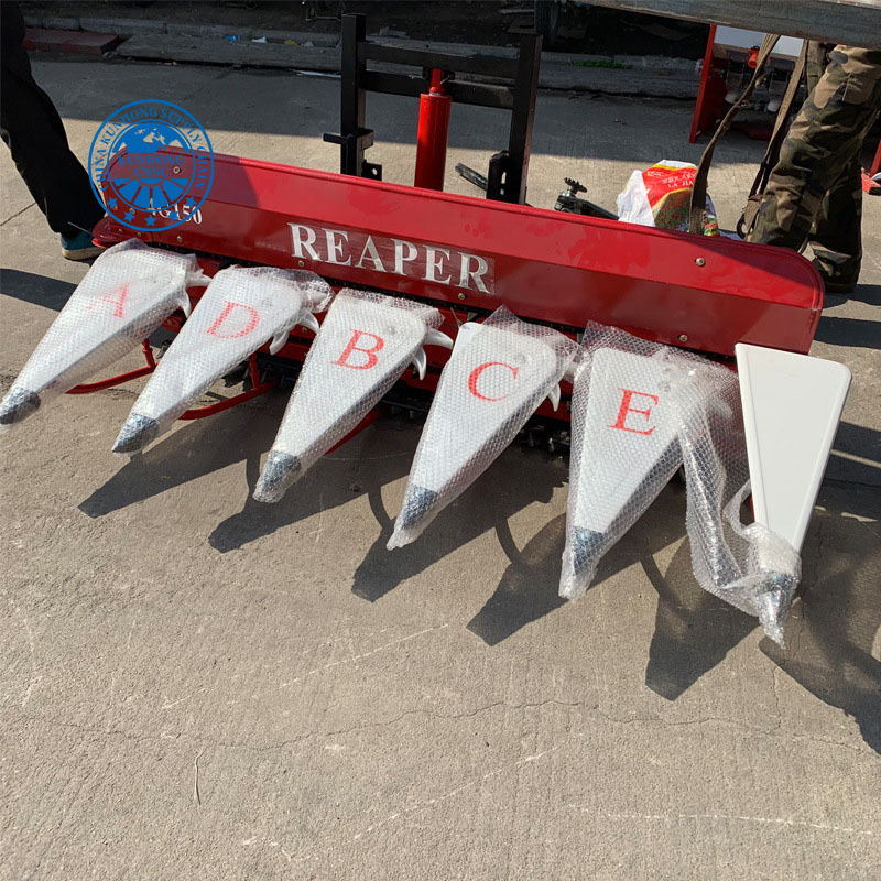 Self-Propelled Reaper Harvester to Cut and Various Rice Wheat Chickpea Maize