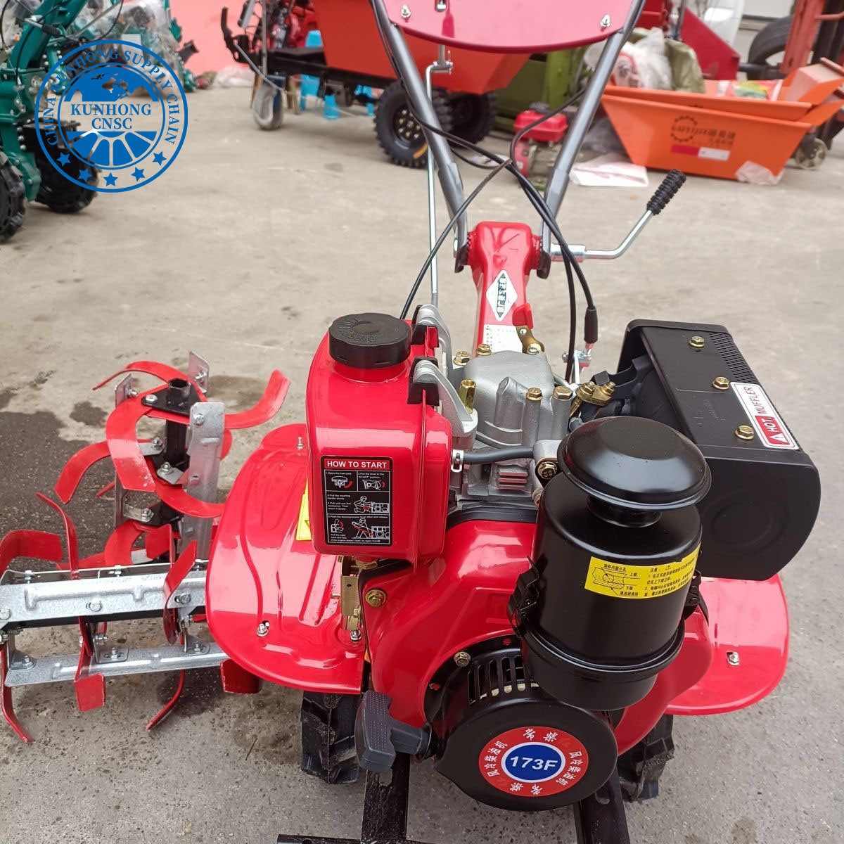 Farming Wheel High Quality Micro Cultivator for Mountain Tiller