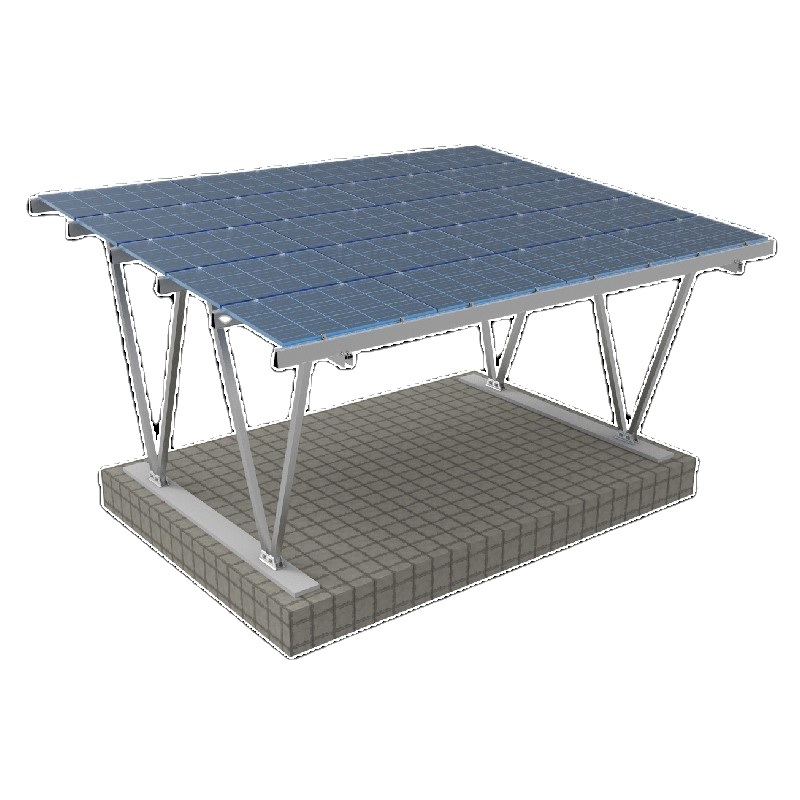 Solar Power System Pre-Assembled U Pile Photovoltaic Panel Ground Mounting Solar Bracket